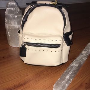 Beige Mini Backpack with Adjustable Straps 🎒 NWT